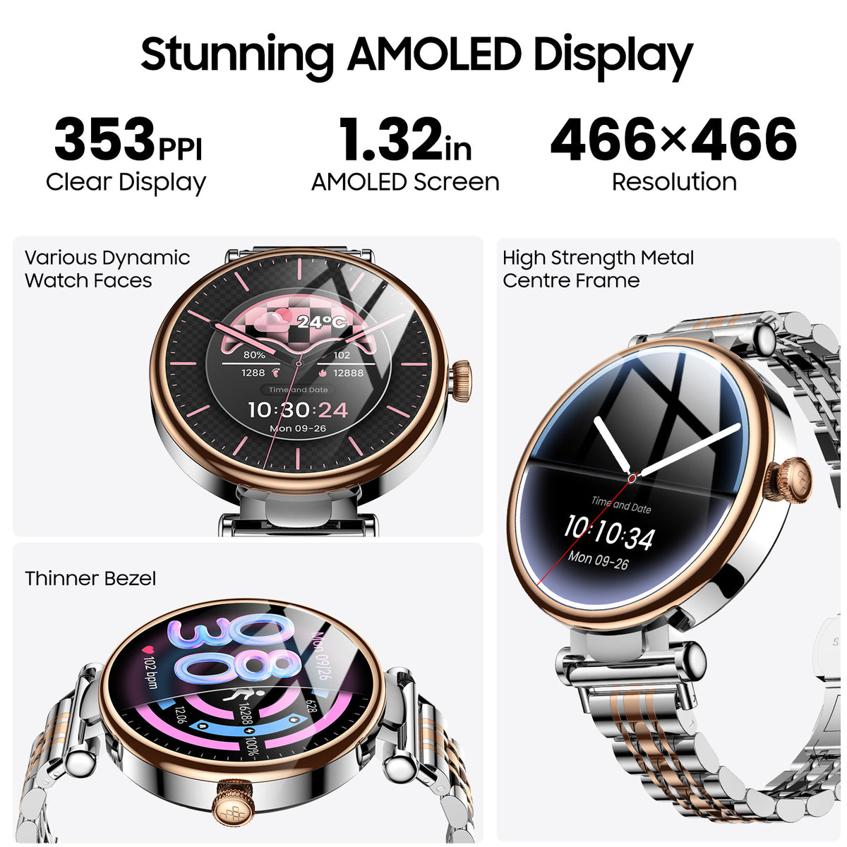 TOZO S8 Aura Smartwatch