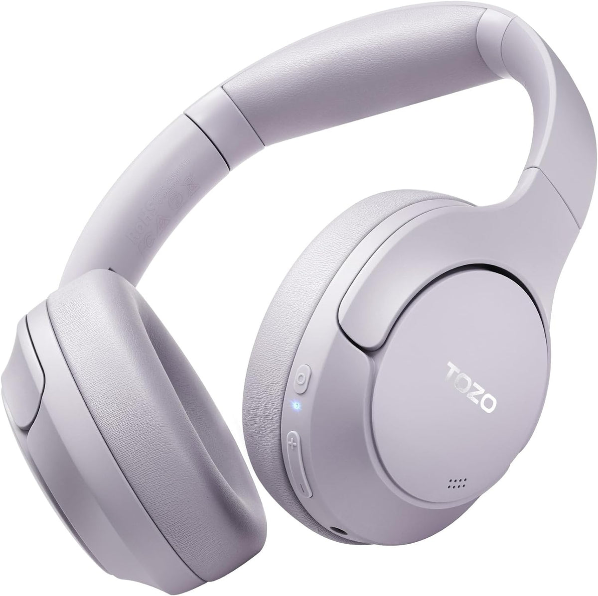 TOZO HT2 Hybrid Active Noise Cancelling Wireless Headphones-Purple