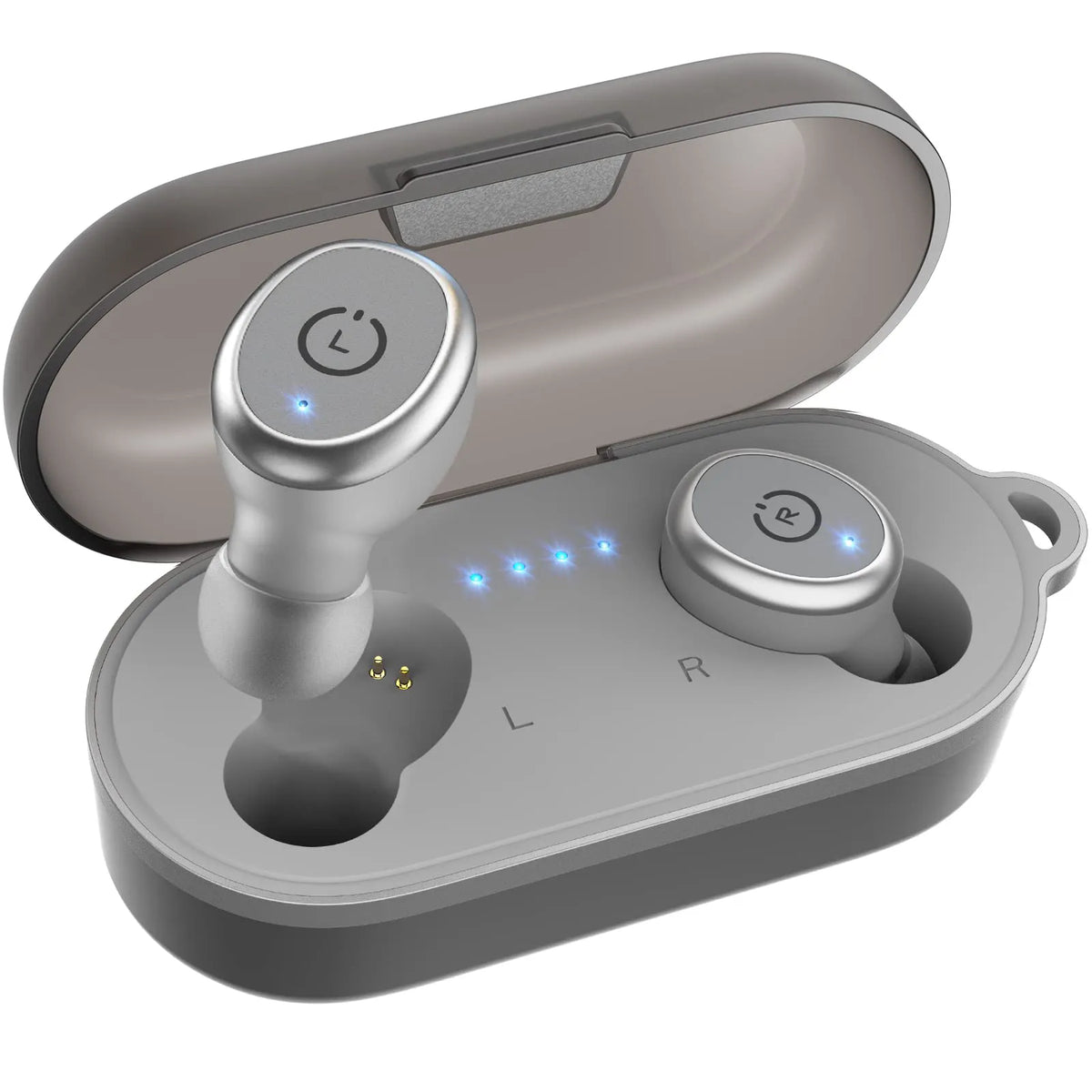 TOZO T10 Bluetooth 5.3 Wireless Earbuds-Gray