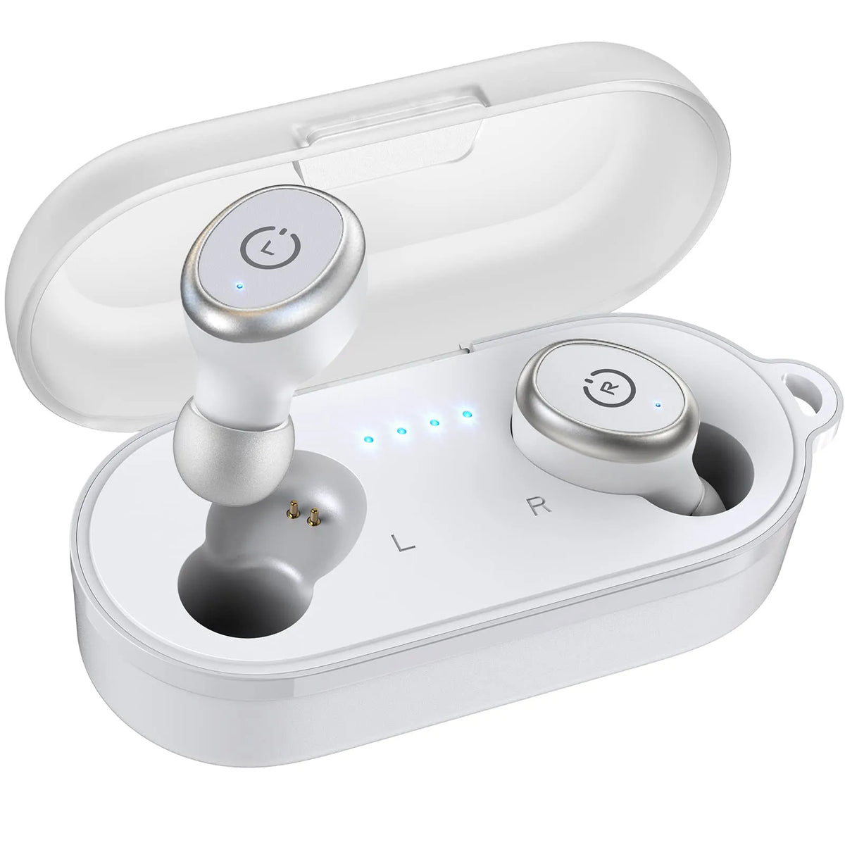 TOZO T10 Bluetooth 5.3 Wireless Earbuds-White