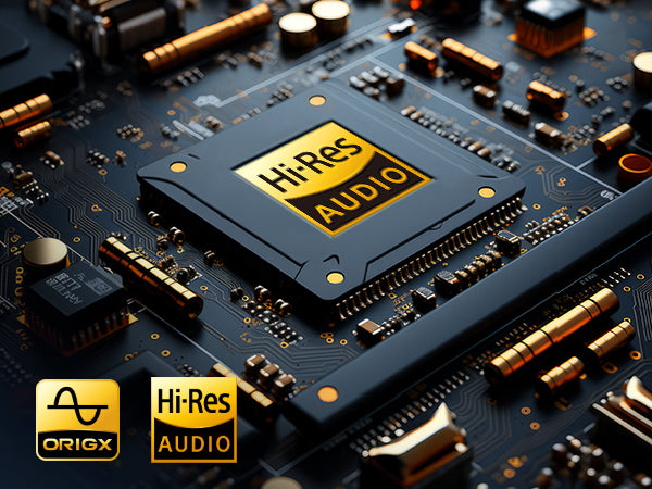 Hi-Res Sound & OrigX Acoustic 2.0 Technology