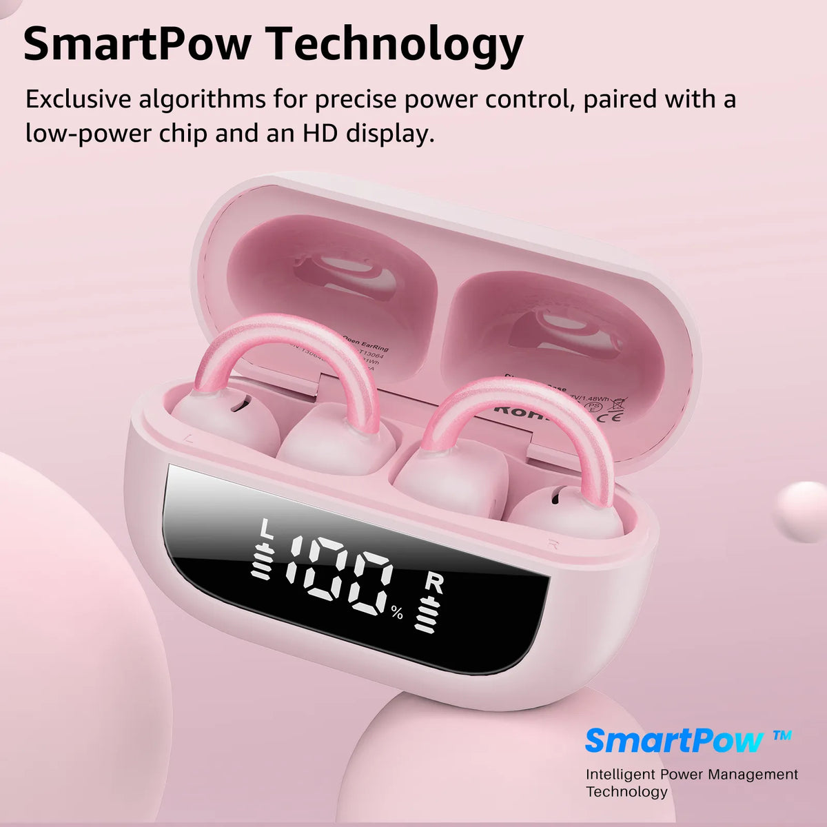 TOZO OpenEarRing True Open Ear Headphones