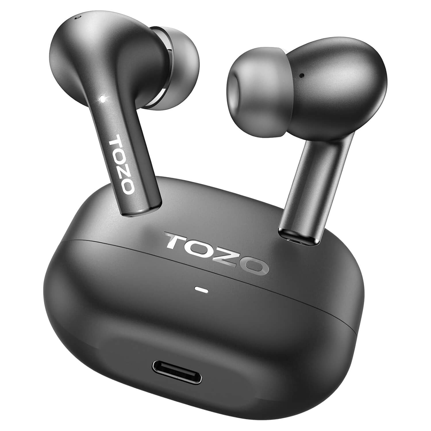 TOZO e2 wireless earbuds black