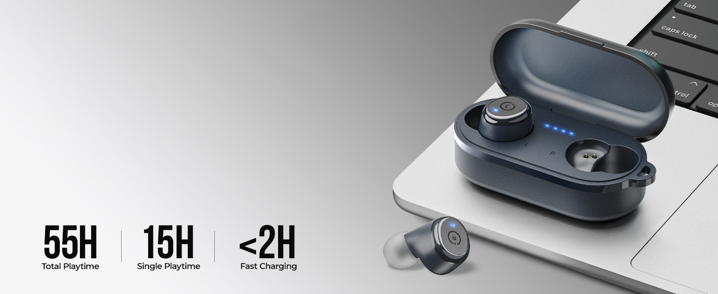 Top Earpod 2025 Top Wireless Earbuds for the Office | TOZO Crystal Pods Review ...