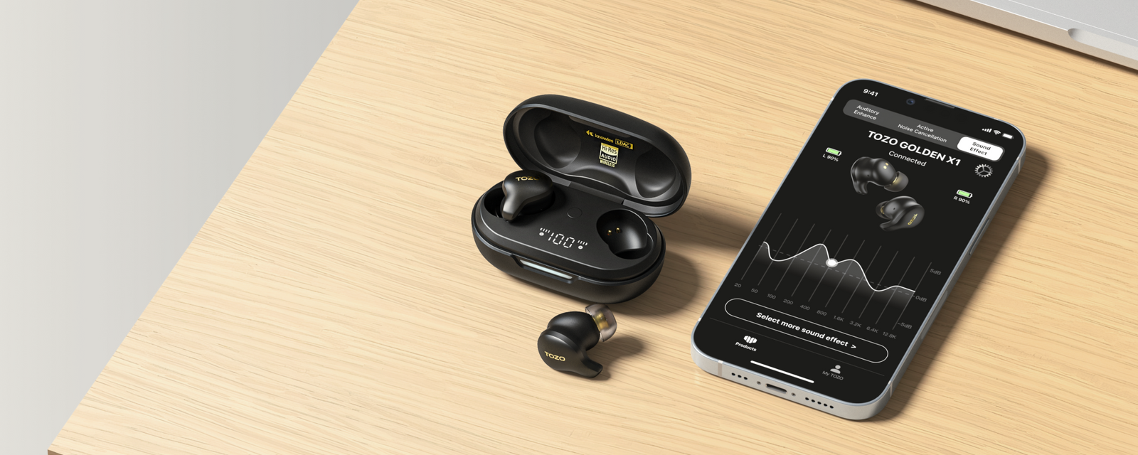 TOZO golden x1 review: wireless anc headphones with customizable audio