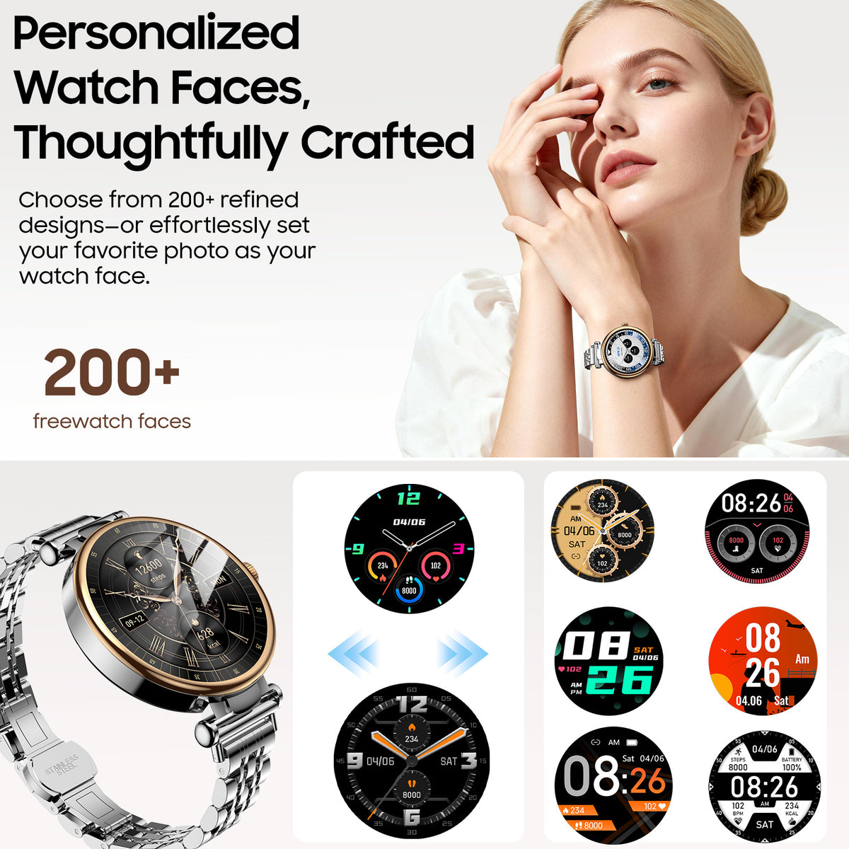 TOZO S8 Aura Smartwatch