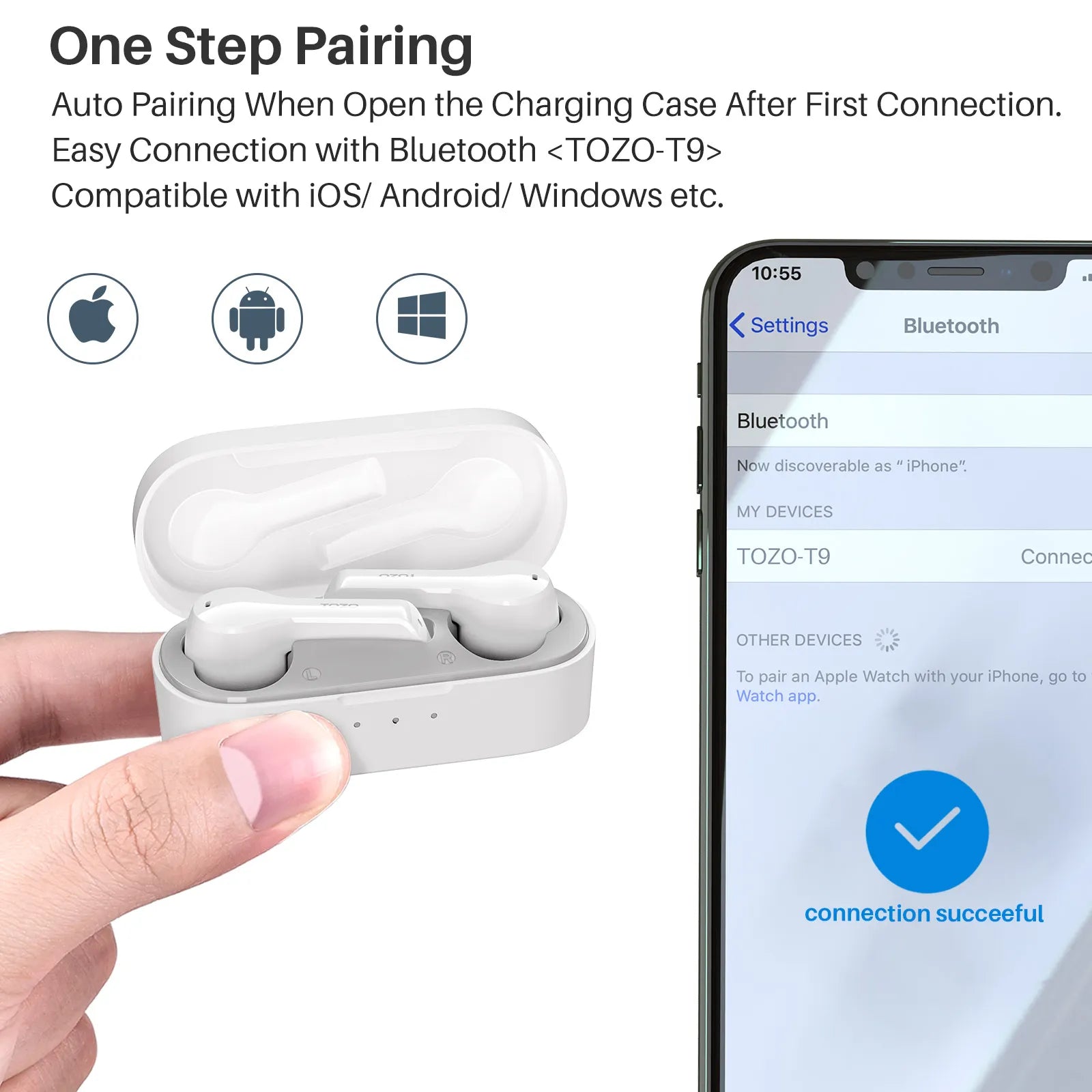 Grab TOZO T9 Earbuds: IPX7 Waterproof Sound, All-Day Power & Free