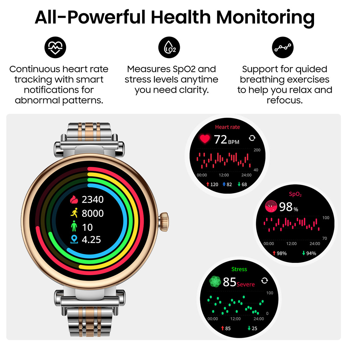 TOZO S8 Aura Smartwatch