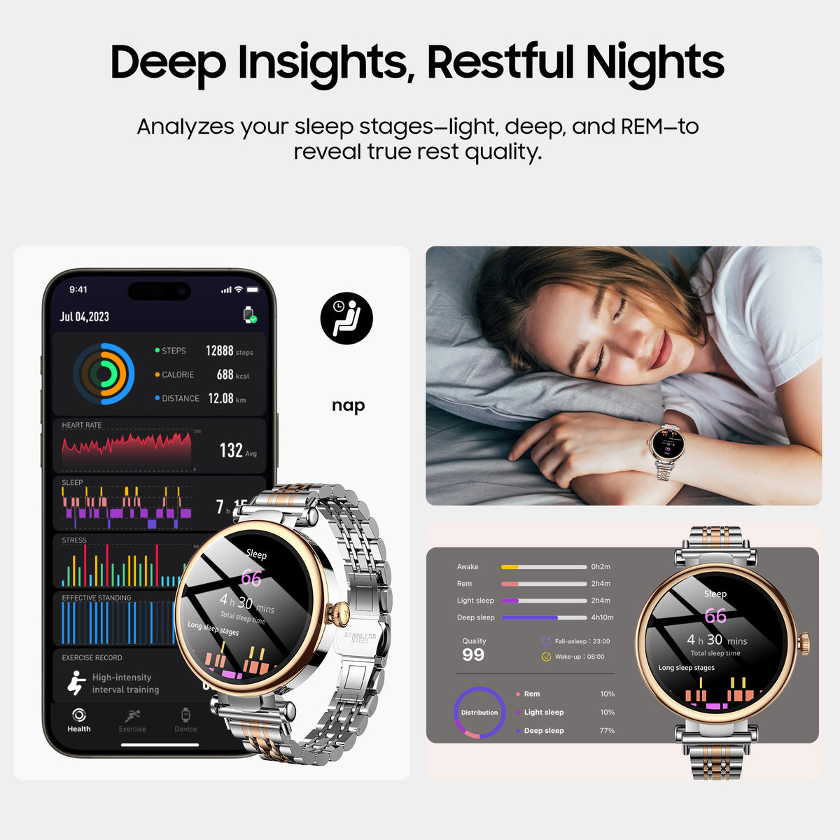 TOZO S8 Aura Smartwatch