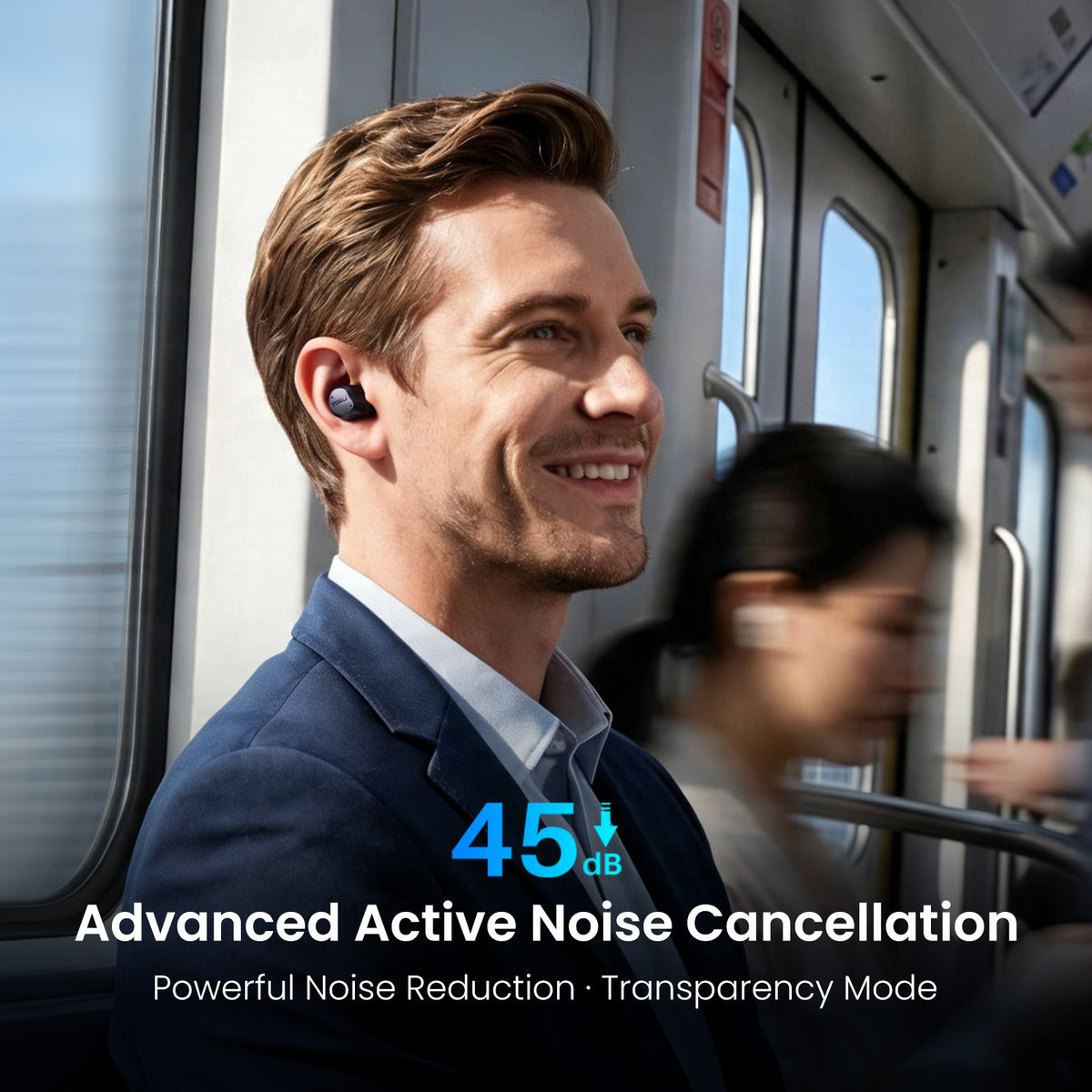 TOZO NC9 Pro Active Noise Cancelling Wireless Earbuds, LDAC Hi-Res Audio