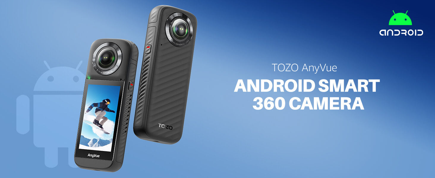TOZO AnyVue 360 Action Camera