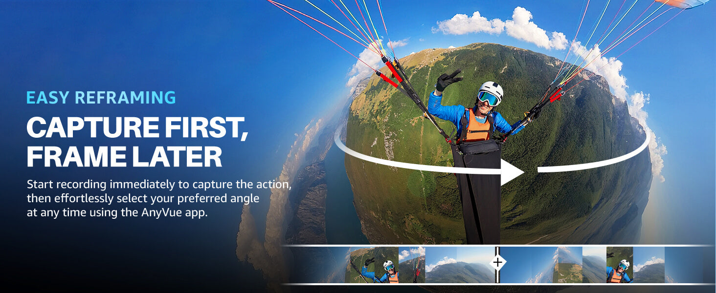 TOZO AnyVue 360 Action Camera