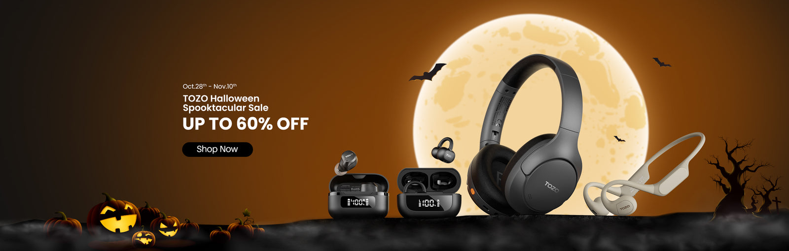tozo halloween deal