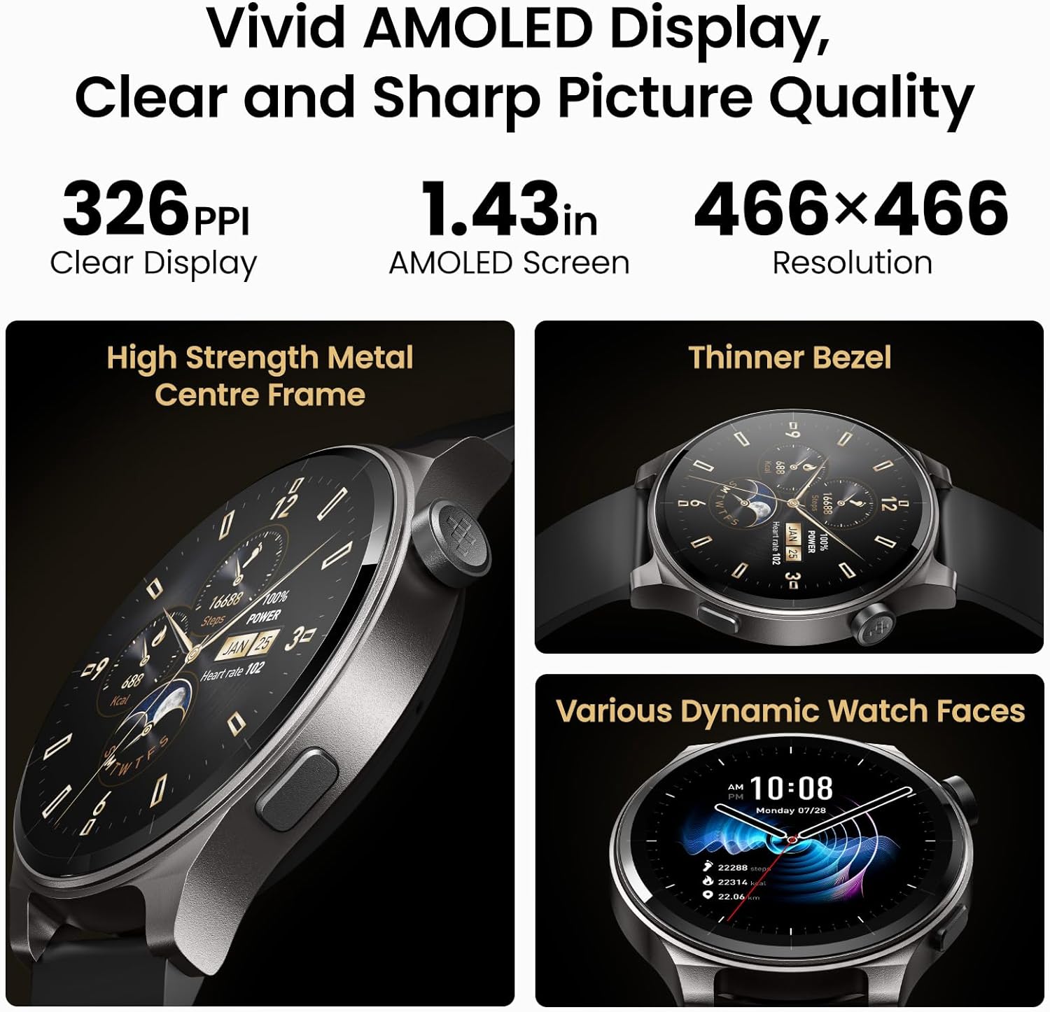 TOZO S5 Smart Watch 