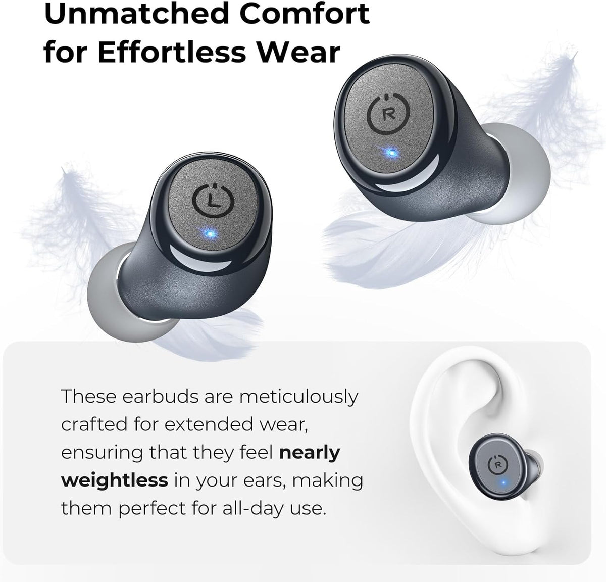 TOZO T10 Bluetooth 5.3 Wireless Earbuds