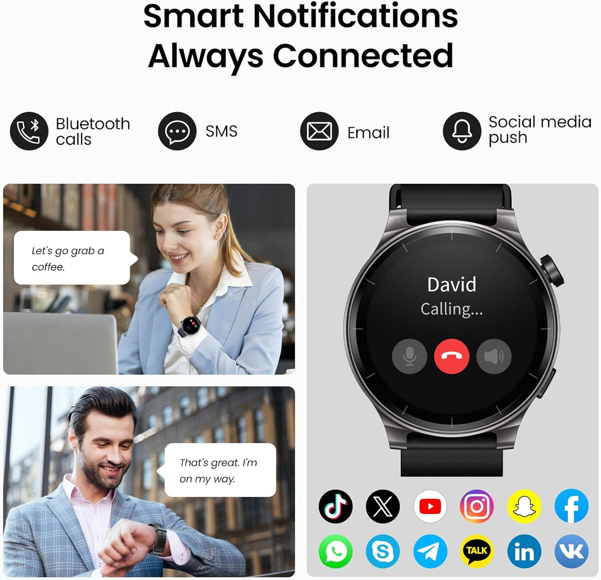 TOZO S5 Smart Watch 