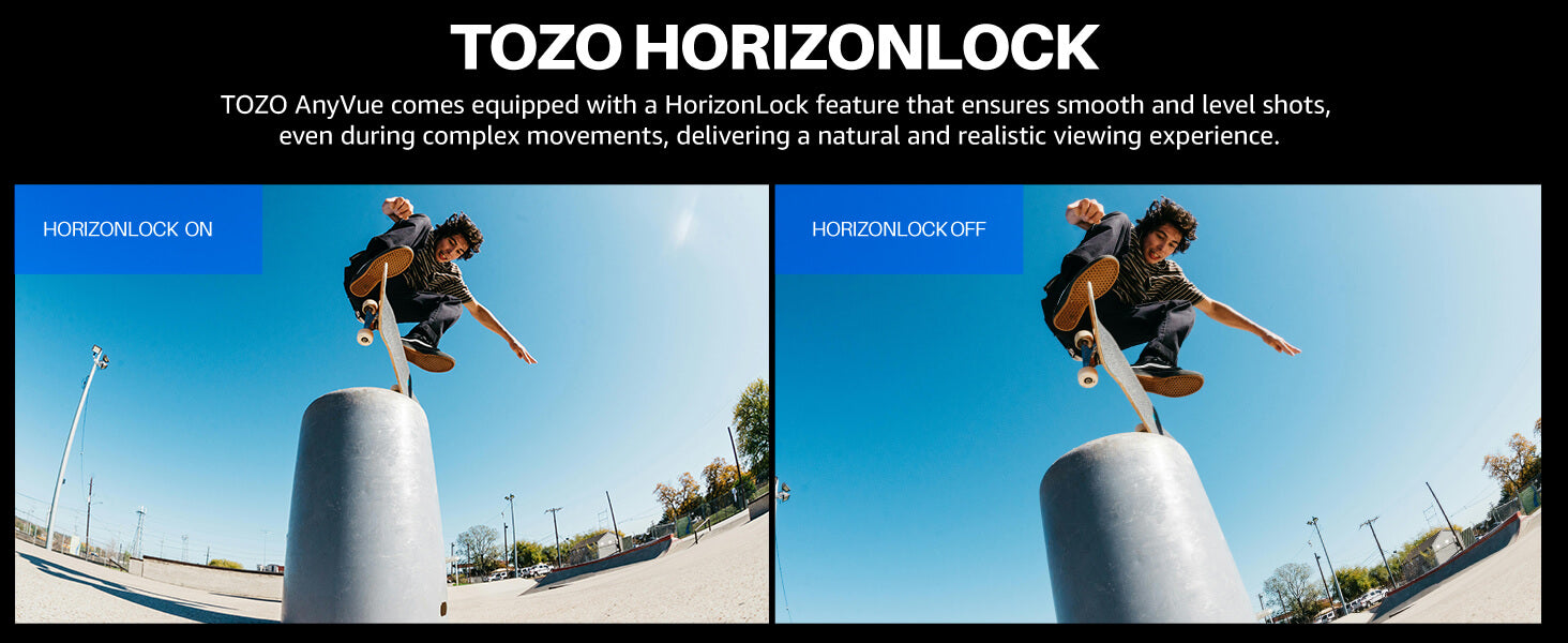 TOZO AnyVue 360 Action Camera