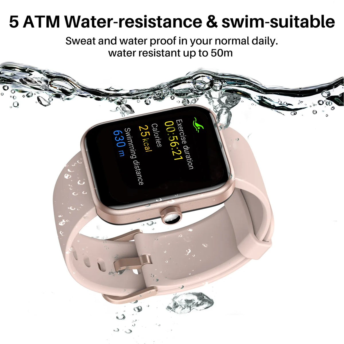 Water resistant smart watches 2025 for swimming