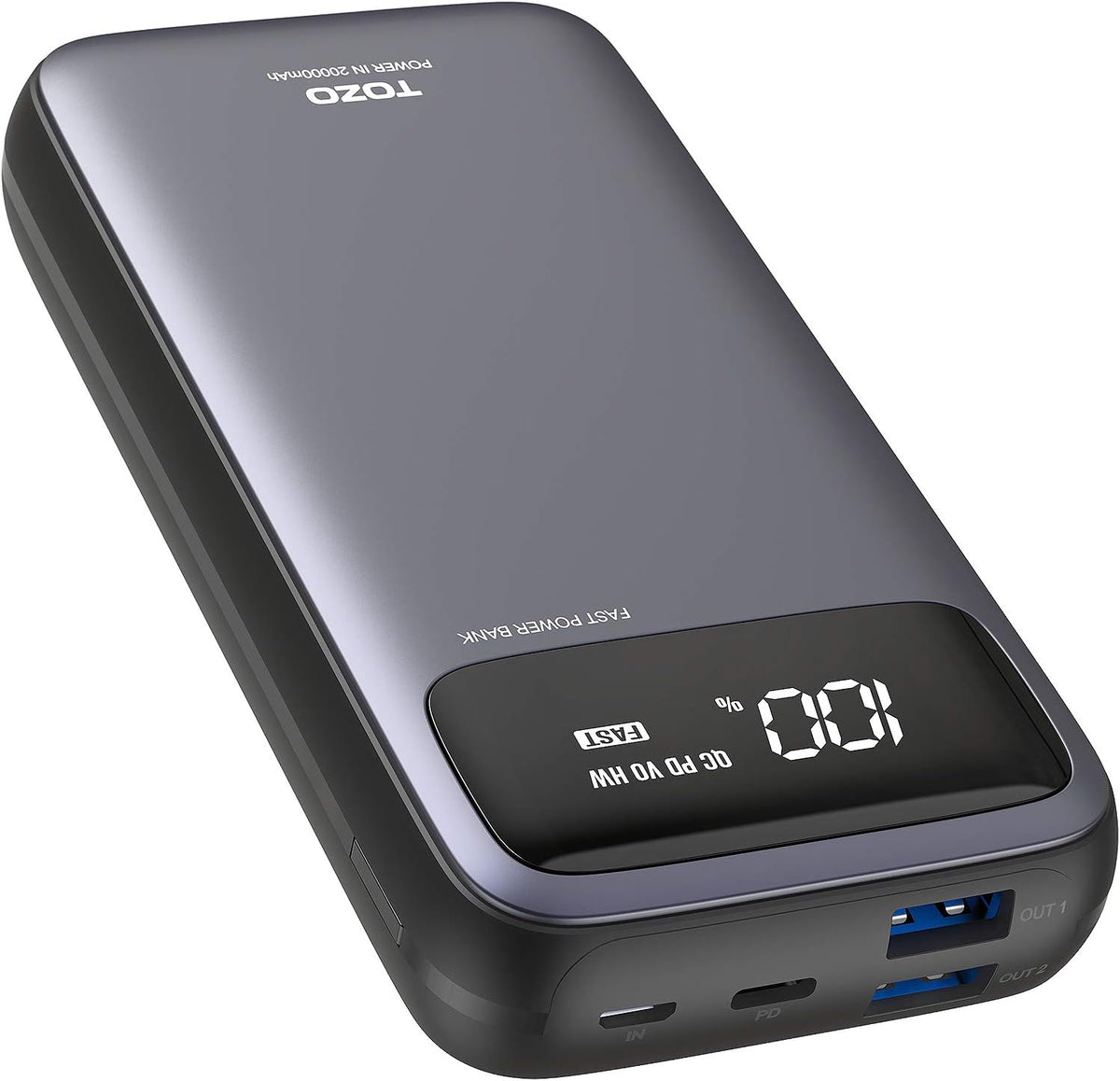 TOZO pb2 power bank black