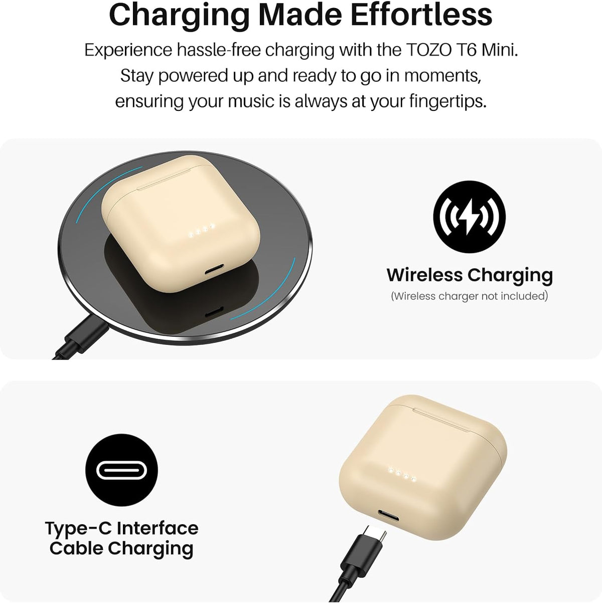 Get TOZO T6 Wireless Earbuds – Amazing Sound Limited $6