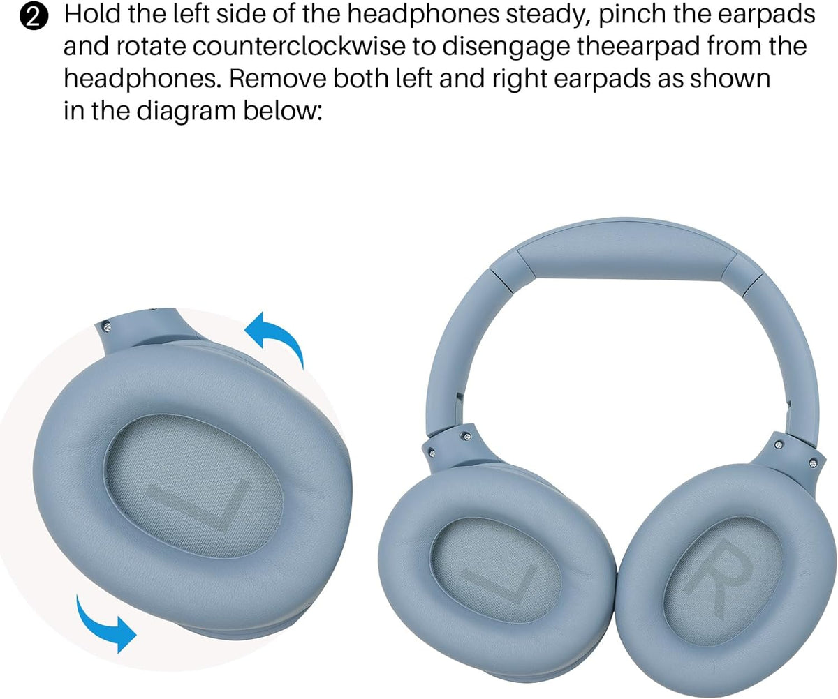 HT2 Replacement Ear Pads Blue