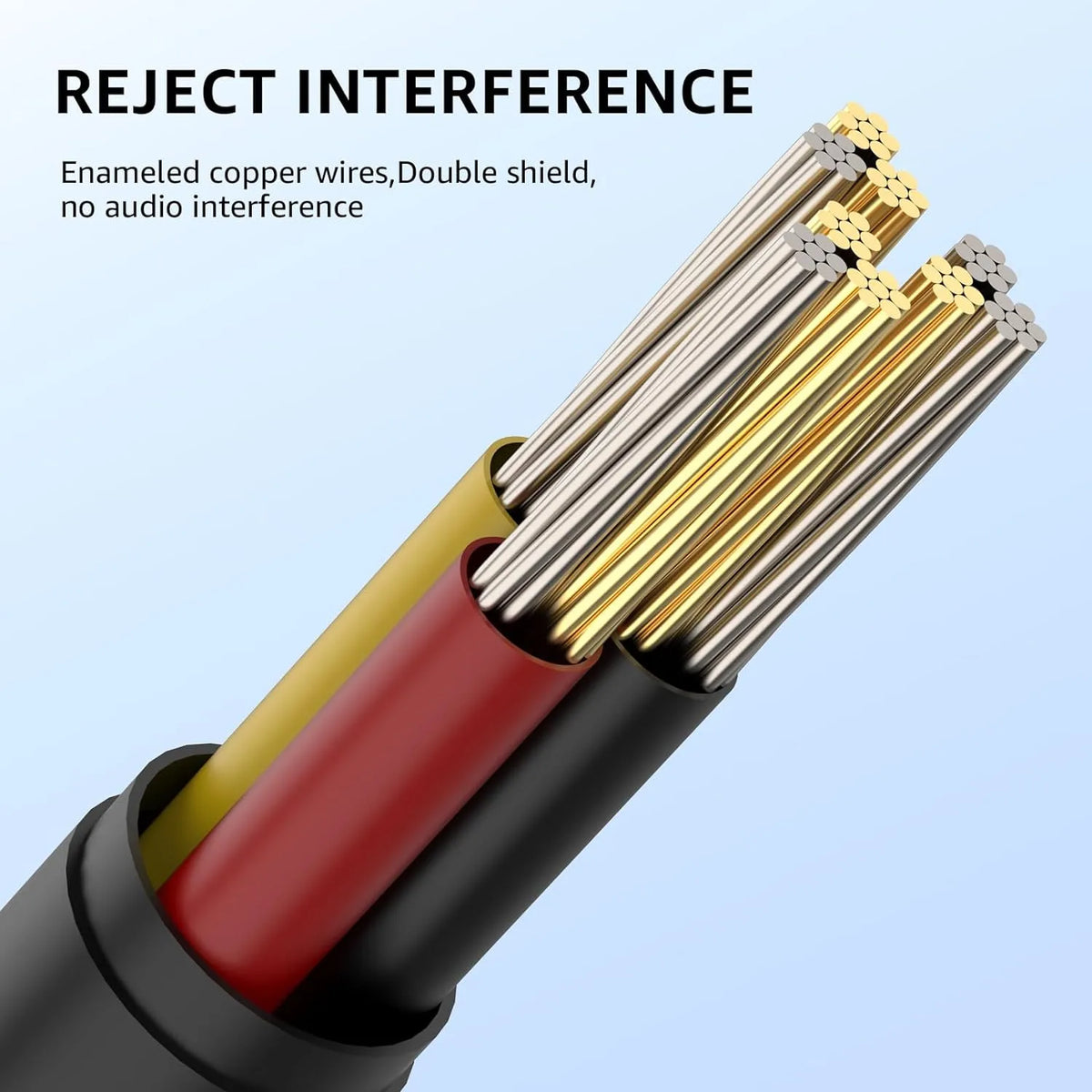 Cable de audio auxiliar TOZO de 3,5 mm compatible con auriculares y tabletas