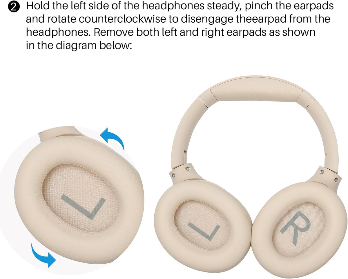 HT2 Replacement Ear Pads Khaki