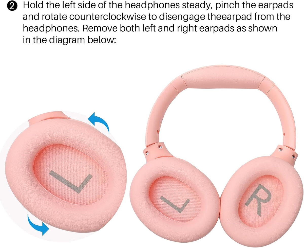 HT2 Replacement Ear Pads Pink