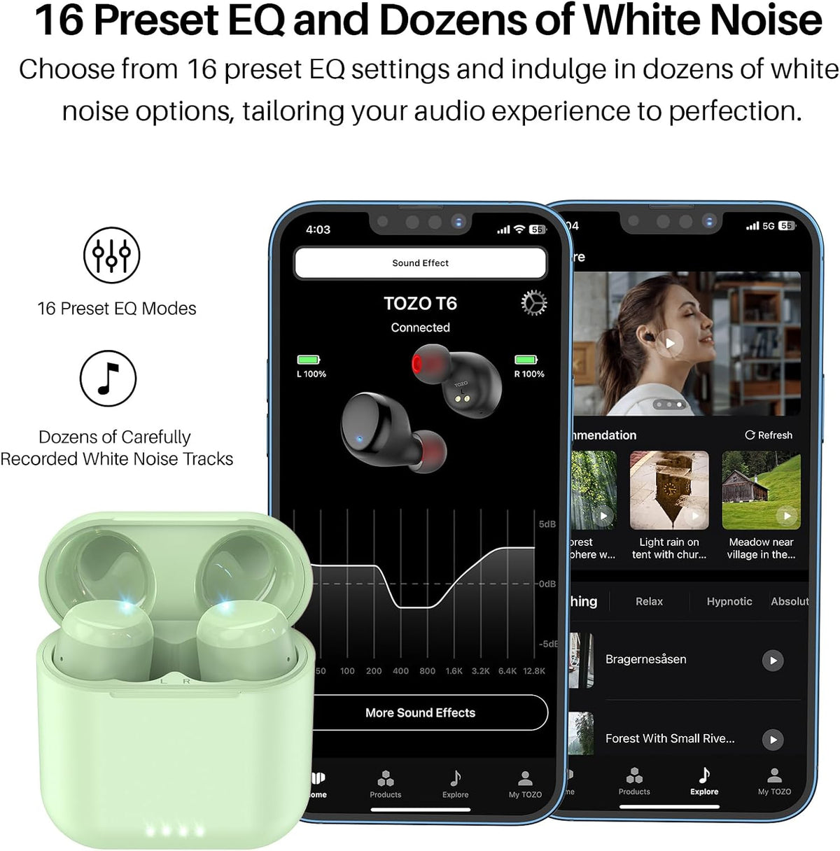 TOZO T6 True Wireless Earbuds