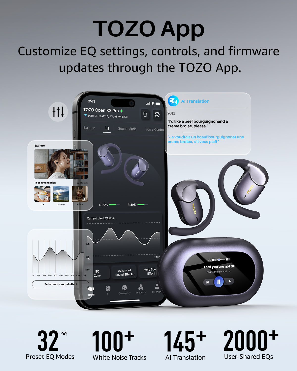 TOZO Open X2 Pro