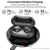 TOZO NC9 Hybrid Active Noise Cancelling Wireless Earbuds-Matte Black