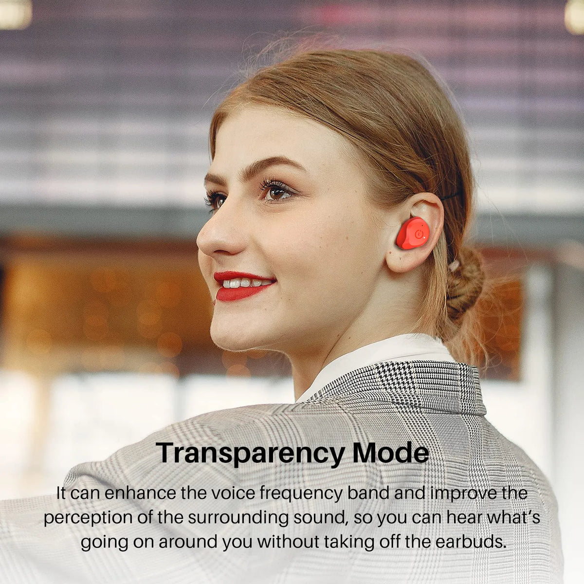 NC9 Hybrid Active Noise Cancelling Wireless Earbuds TOZO