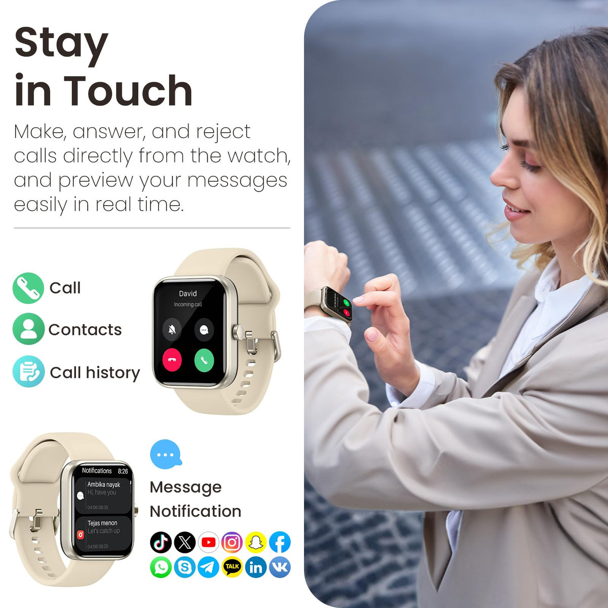 TOZO S3 Ultimate Smart Watch