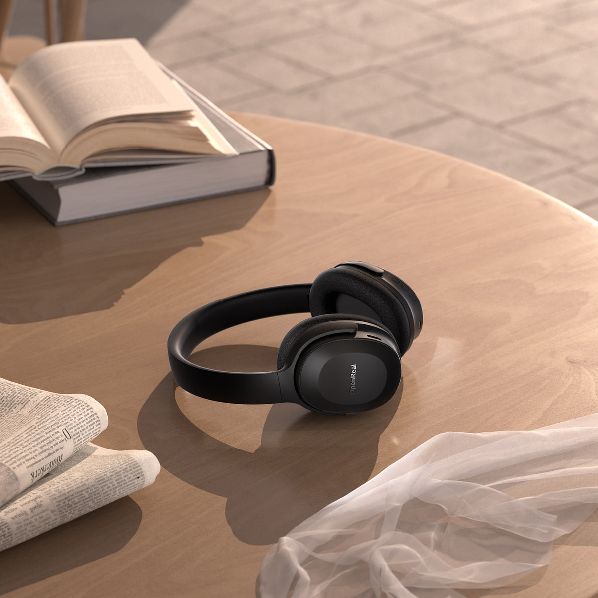 Audífonos OpenReal Noise Cancelling con tecnología avanzada de reducción de ruido para una experiencia de audio inigualable
