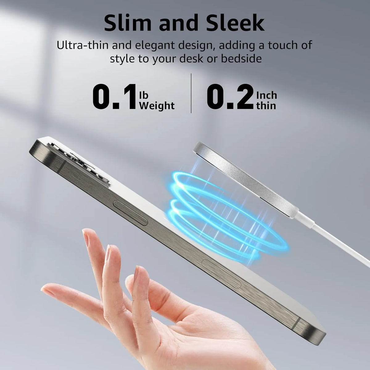 Not Working Mini Wireless Charger Thin Aviation Aluminum Computer