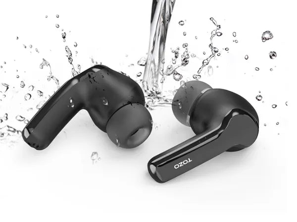 Both Earbuds IPX6 Waterproof Protection