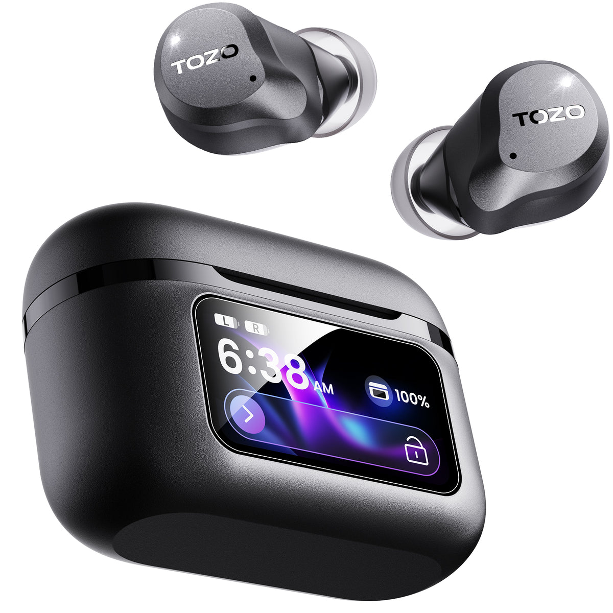 TOZO NC9 Pro Active Noise Cancelling Wireless Earbuds, LDAC Hi-Res Audio
