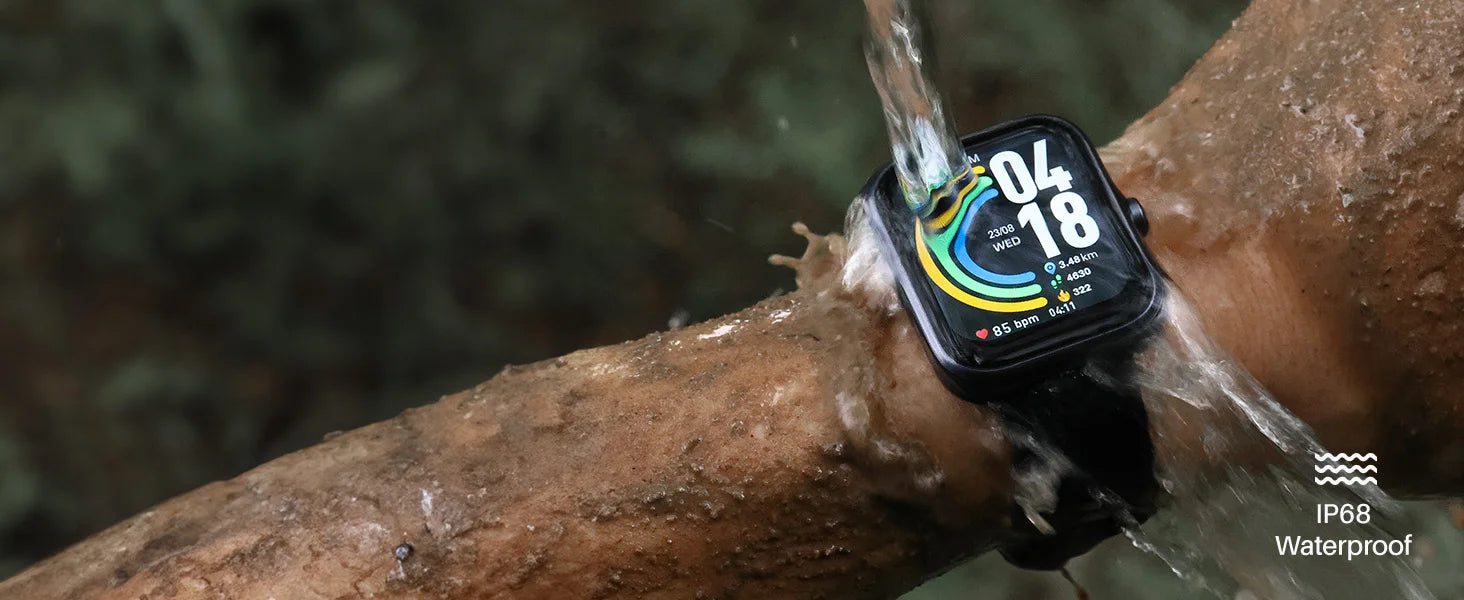 IP68 Dust and Water Resistance