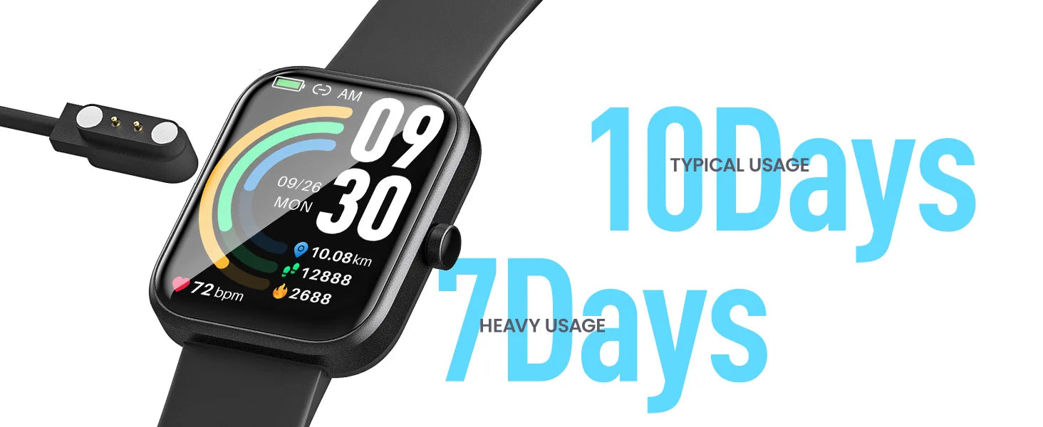 10 Days Battery Life