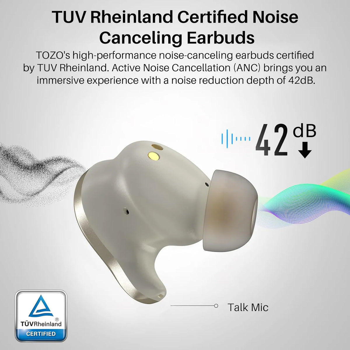 Golden X1: Immersive Hi-Res ANC. Get Yours Today - Big Savings! | TOZO - TOZO Official