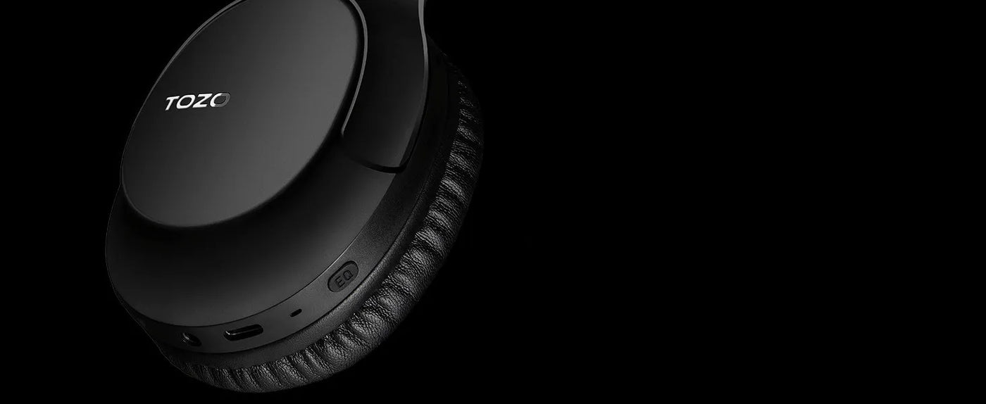 Close-up of TOZO H100 EQ switch button