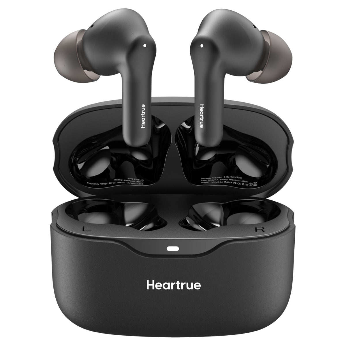 Auriculares inalámbricos Heartrue AeroWave Pro con estuche de carga inalámbrica Auriculares estéreo impermeables IPX8