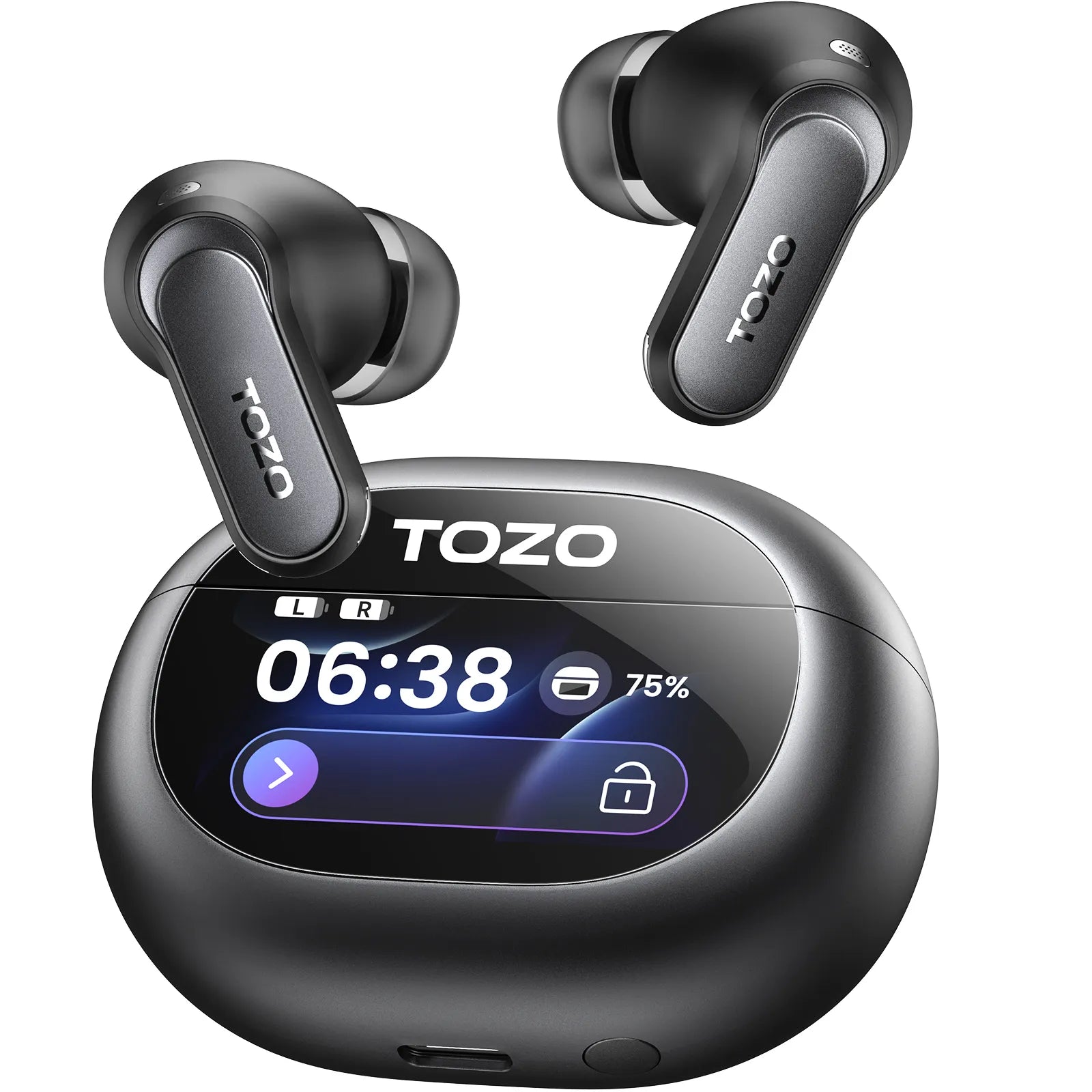 TOZO Ture ワイヤレスイヤホン(ノイズキャンセリング機能と防水機能 TOZO Ture ワイヤレスイヤホン(ノイズキャンセリング機能と防水機能