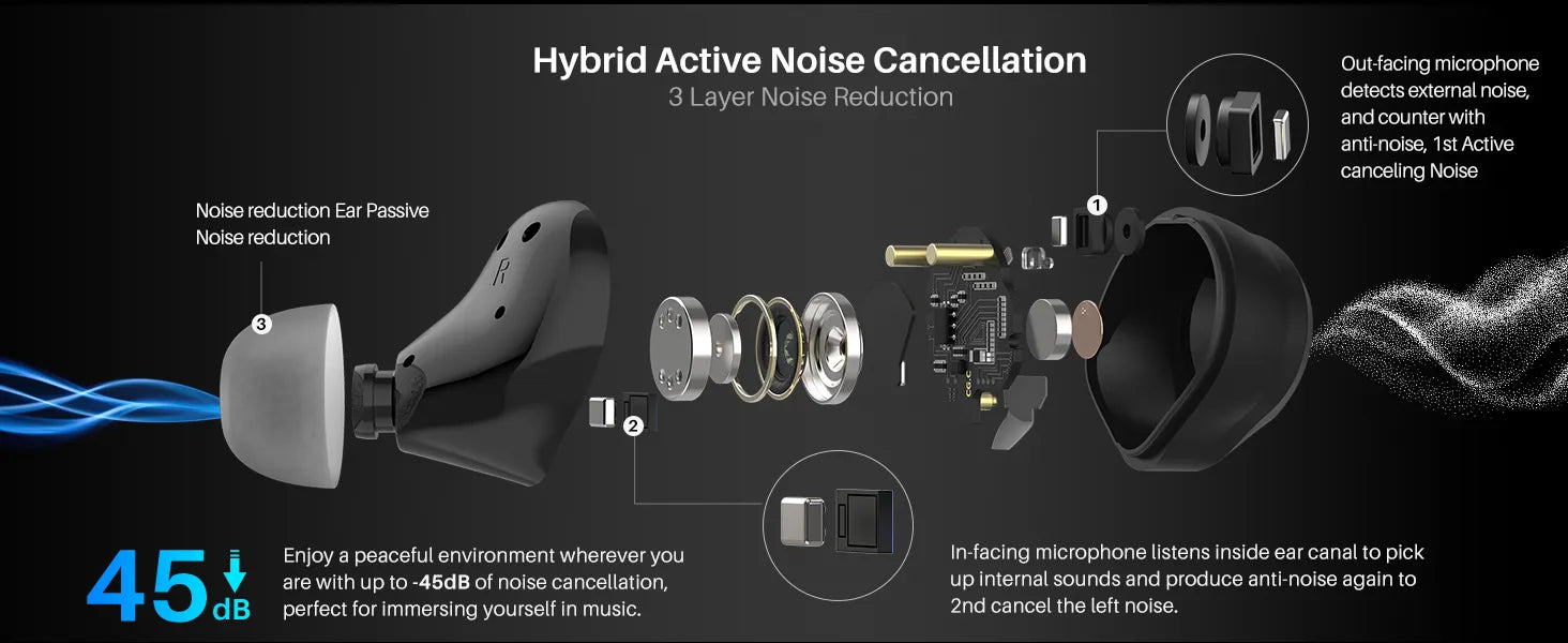 Hybrid Active Noise Cancellation