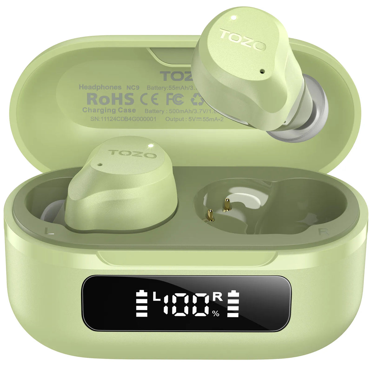 TOZO NC9 Upgraded Wireless Earbuds