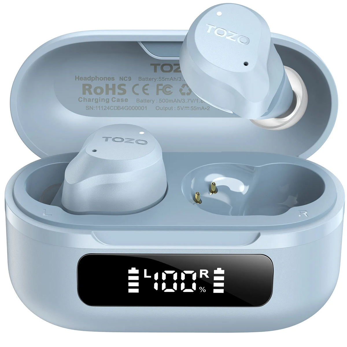 TOZO NC9 Upgraded Wireless Earbuds