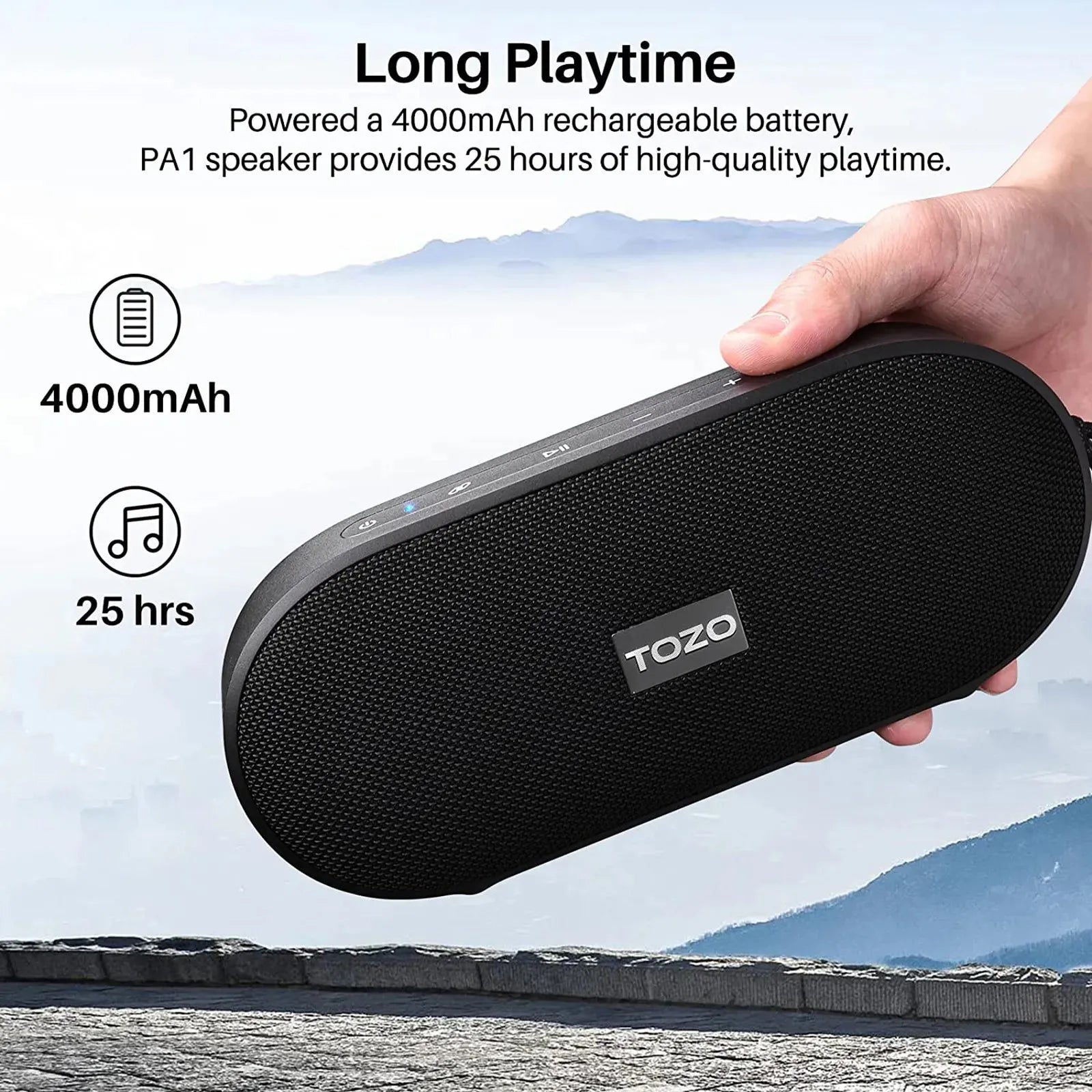 TOZO pa1 bluetooth wireless speaker