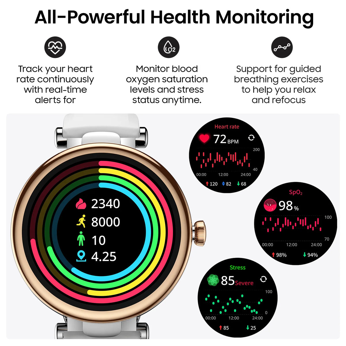 TOZO S8 Aura Smartwatch