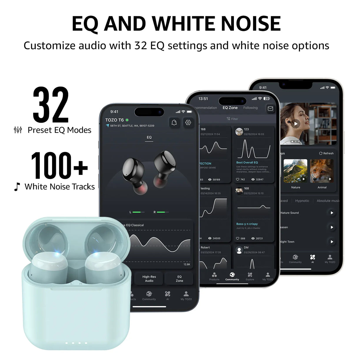 TOZO T6 True Wireless Earbuds
