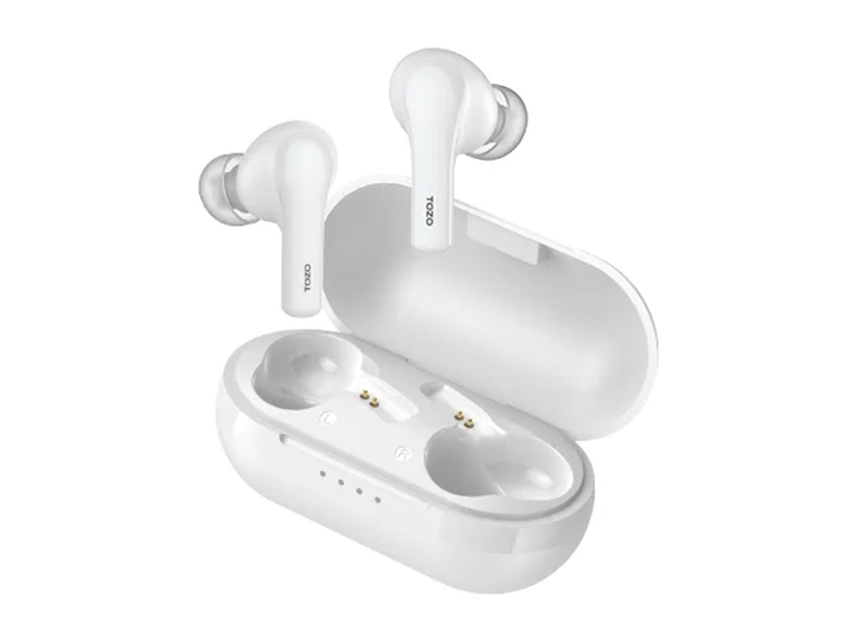 white headphones